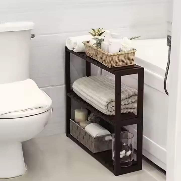 Metal and Wood Shoe Rack