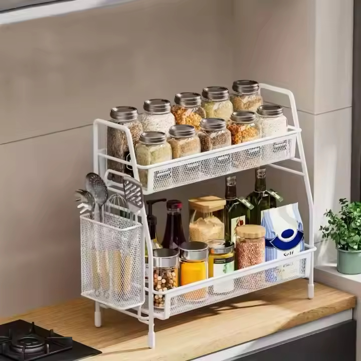 Stainless Steel Magnetic Spice Rack