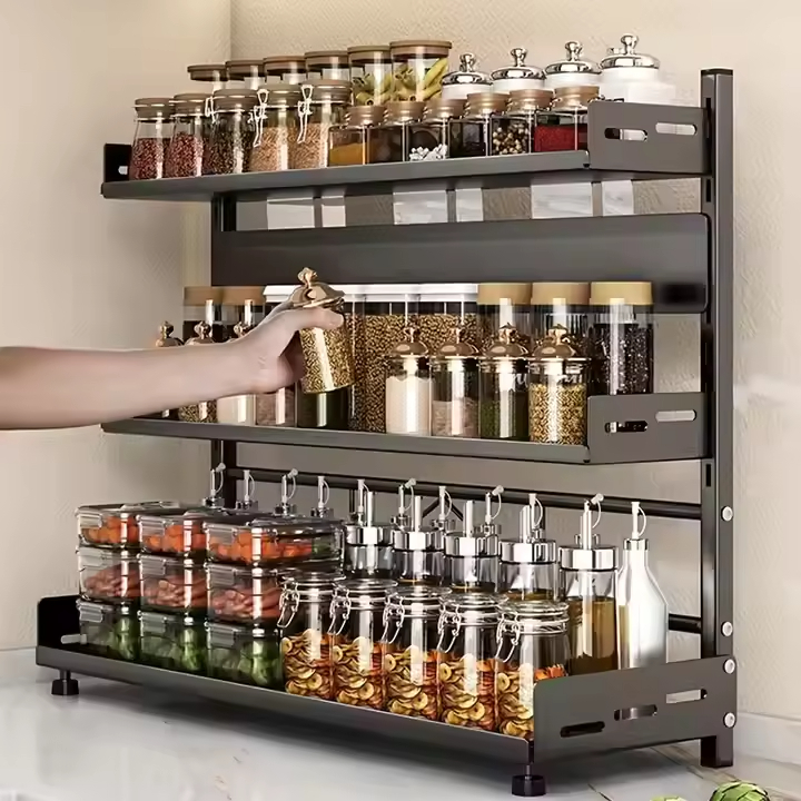 2-3-Tier Metal Spice Rack