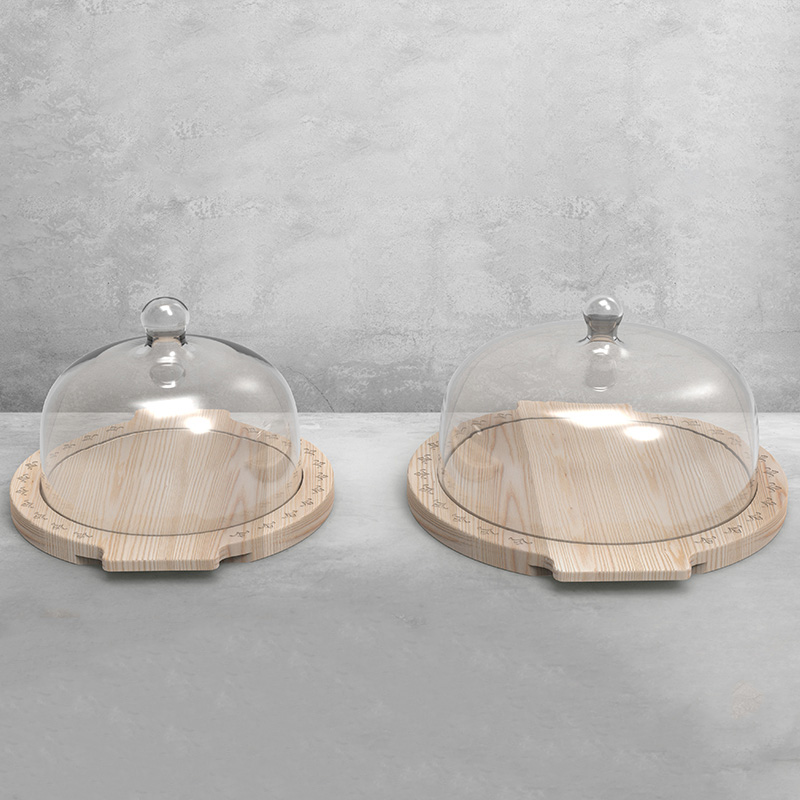 Beech Wood Cake Turntable