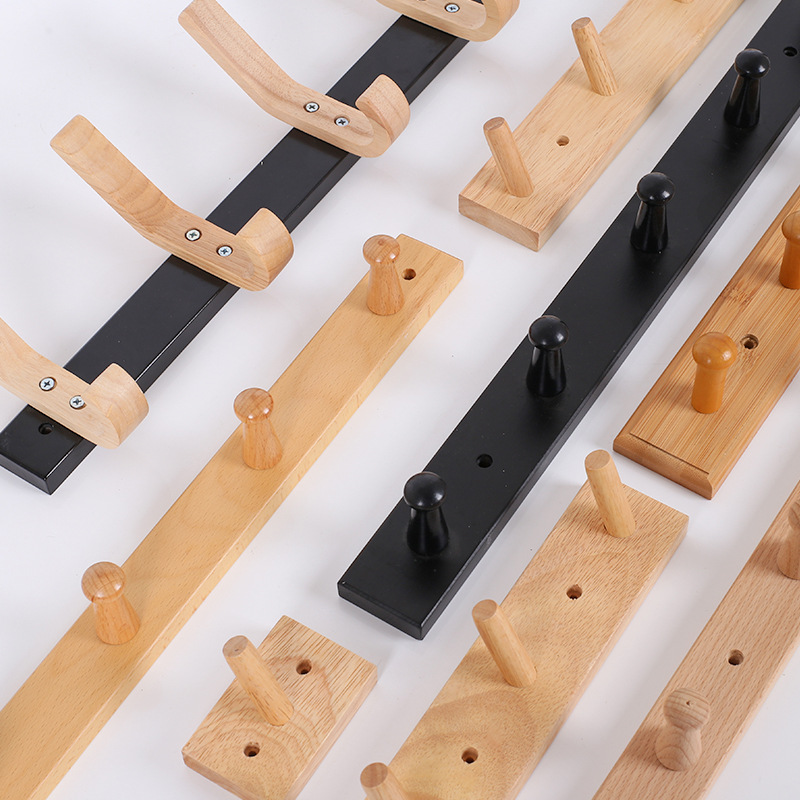 Solid Wood Coat Hook