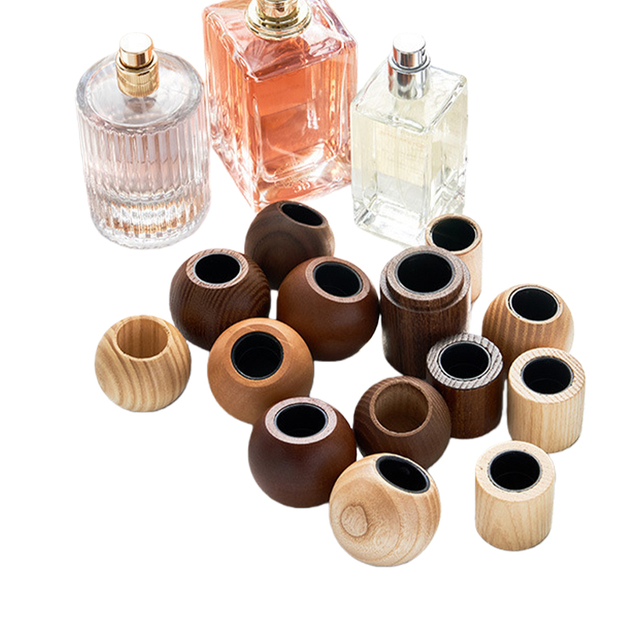 Wooden Perfume Bottle Cap