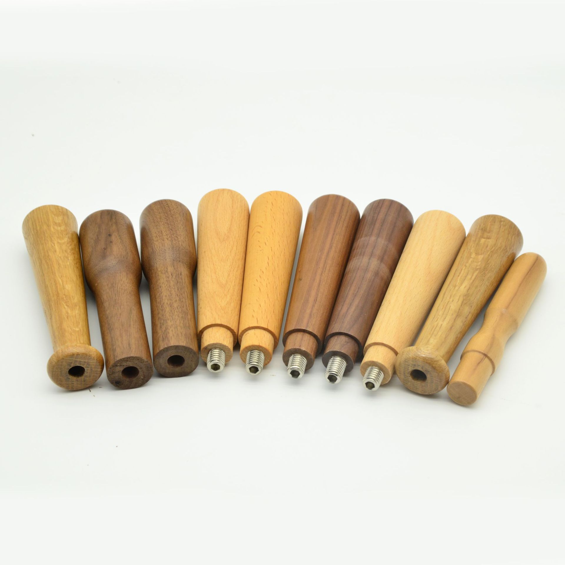 Solid Wood Espresso Portafilter Handle