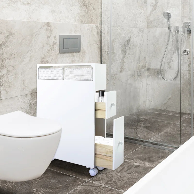 Bathroom Storage Cart Kitchen Cart (5)