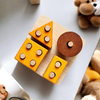 Wooden Shape Sorter Blocks