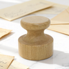 Solid Wood Handle Stamp