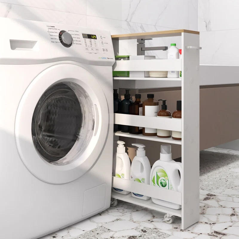 Analiese Wood Kitchen Cart 