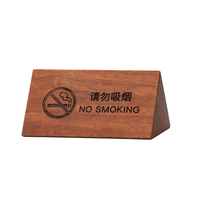 Wooden Table Number Holder