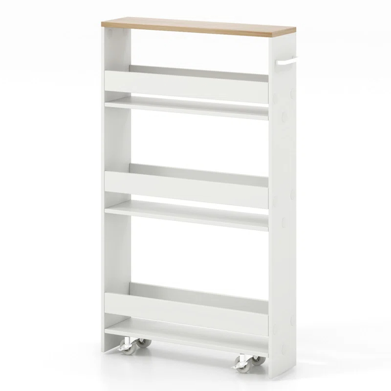 Analiese Wood Kitchen Cart 