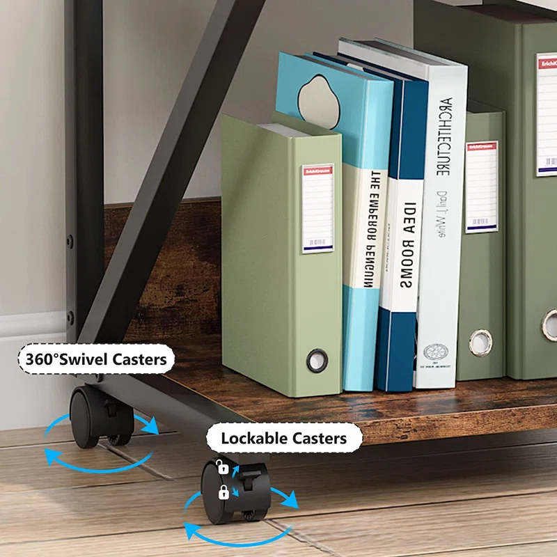 Printer Stand with Wheels