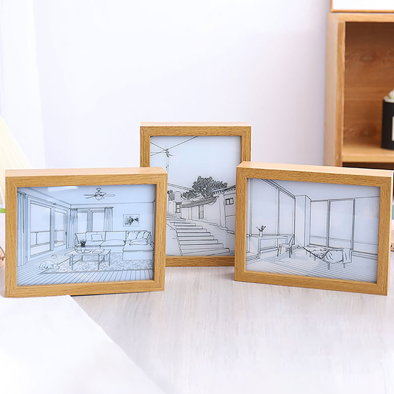 Picture frame lamp
