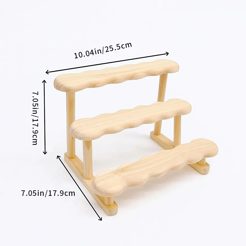 Solid Wood Display Shelf
