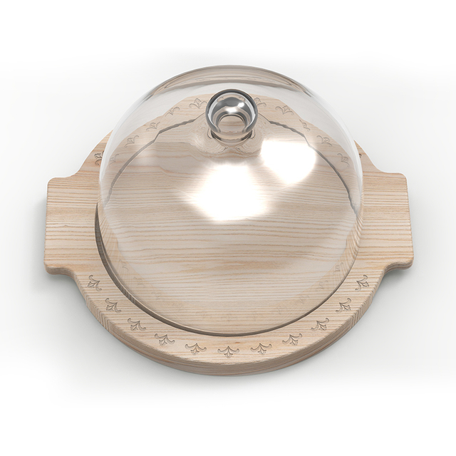 Beech Wood Cake Turntable