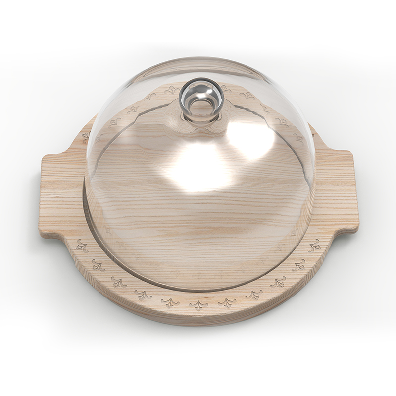 Beech Wood Cake Turntable