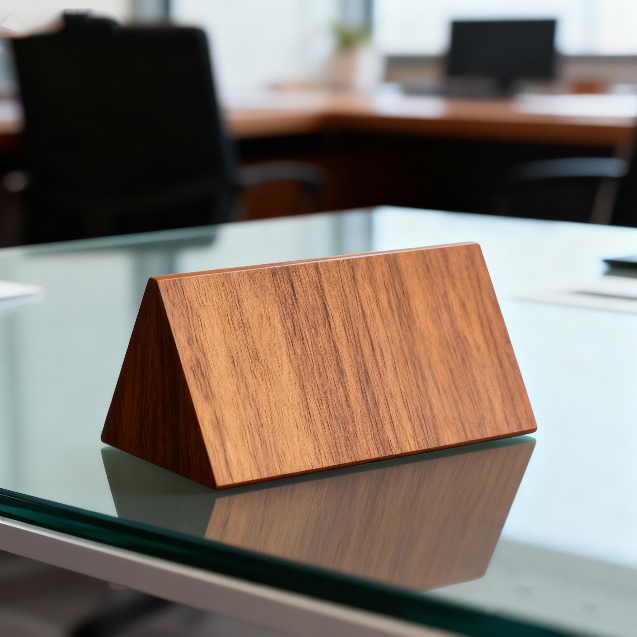 Wooden Table Number Holder