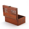 Wooden Modern Delicate Hollow Storage Boxv
