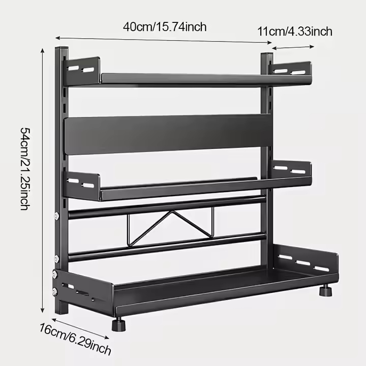 2-3-Tier Metal Spice Rack