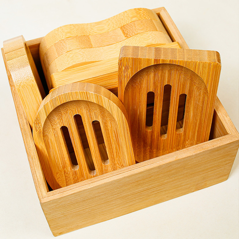 Bamboo soap box