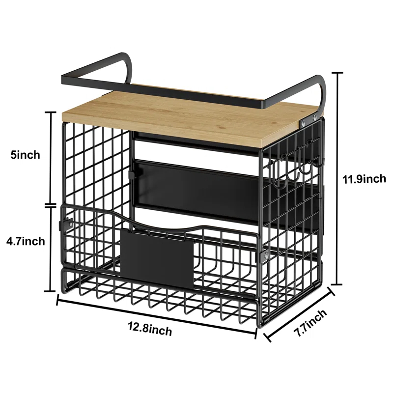 Magnetic Spice Rack Wall Mount