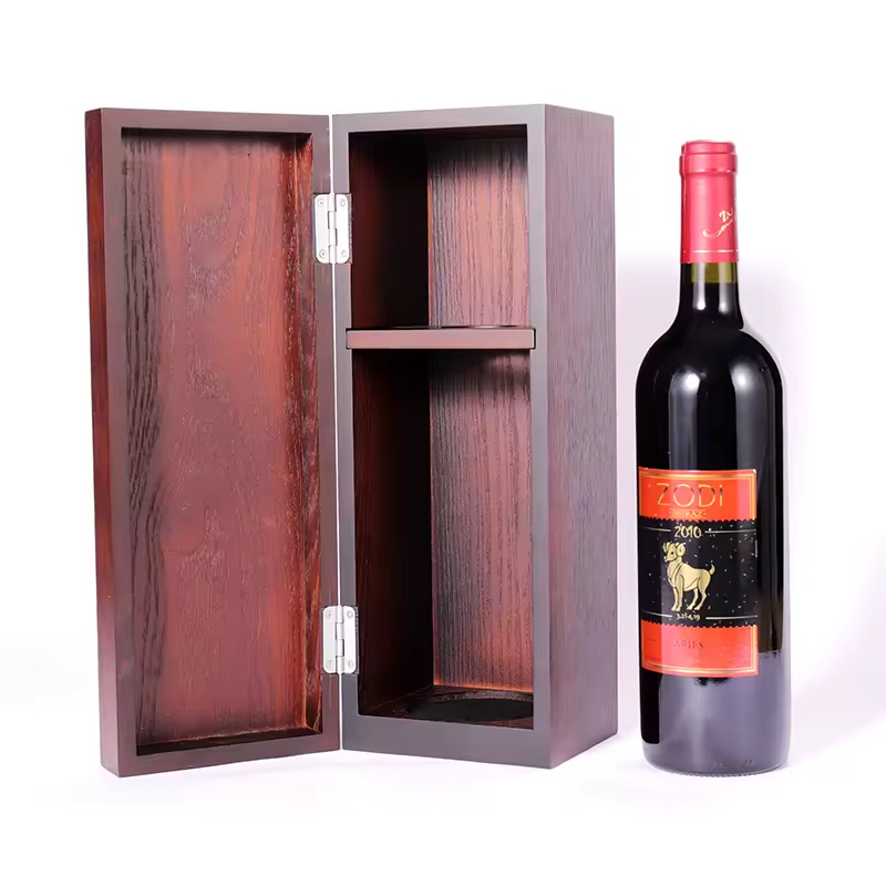 Red Wine Bottle Gift Box