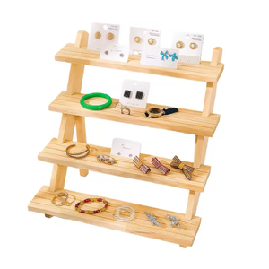 Modern Log Ladder Jewelry Rack