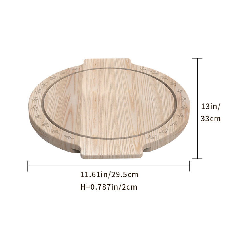 Beech Wood Cake Turntable