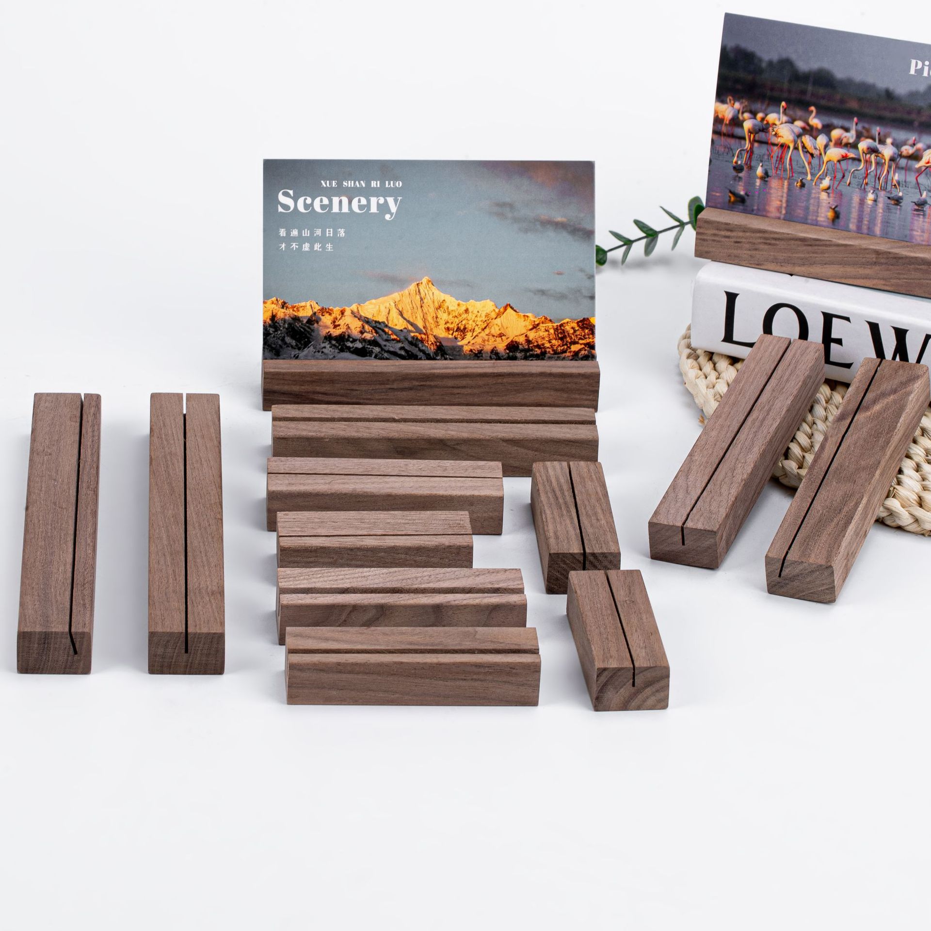 Solid Wood Calendar Stand