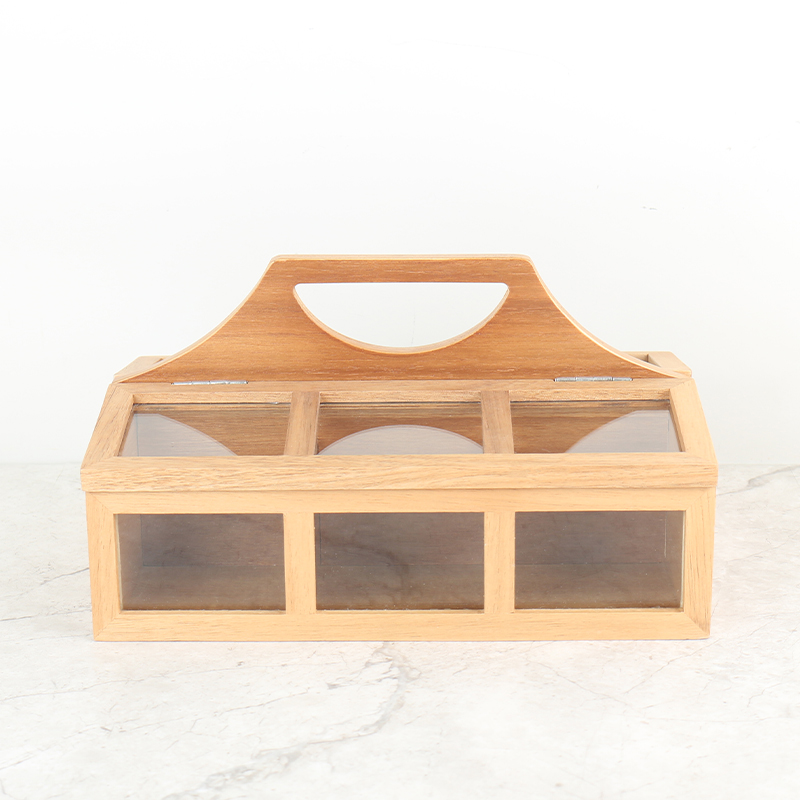 Solid Wood Tea Canister