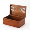 Wooden Modern Delicate Hollow Storage Boxv