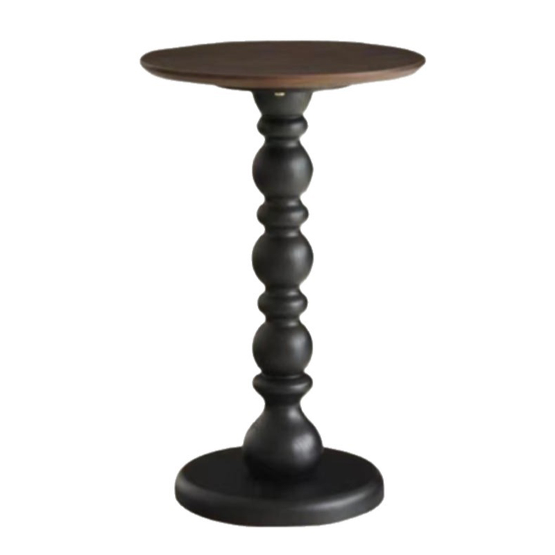 Massief houten bijzettafel