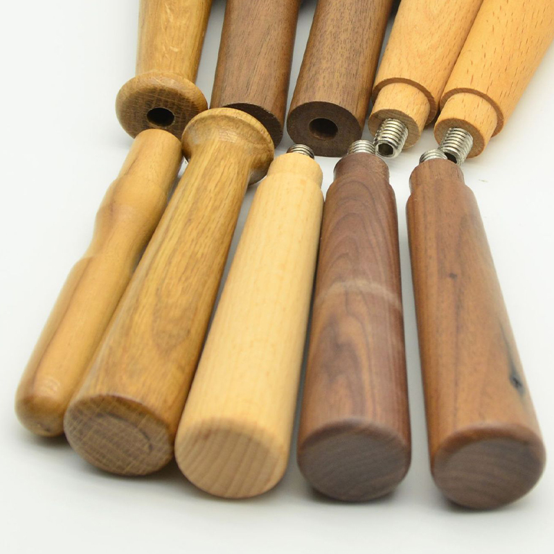 Solid Wood Espresso Portafilter Handle