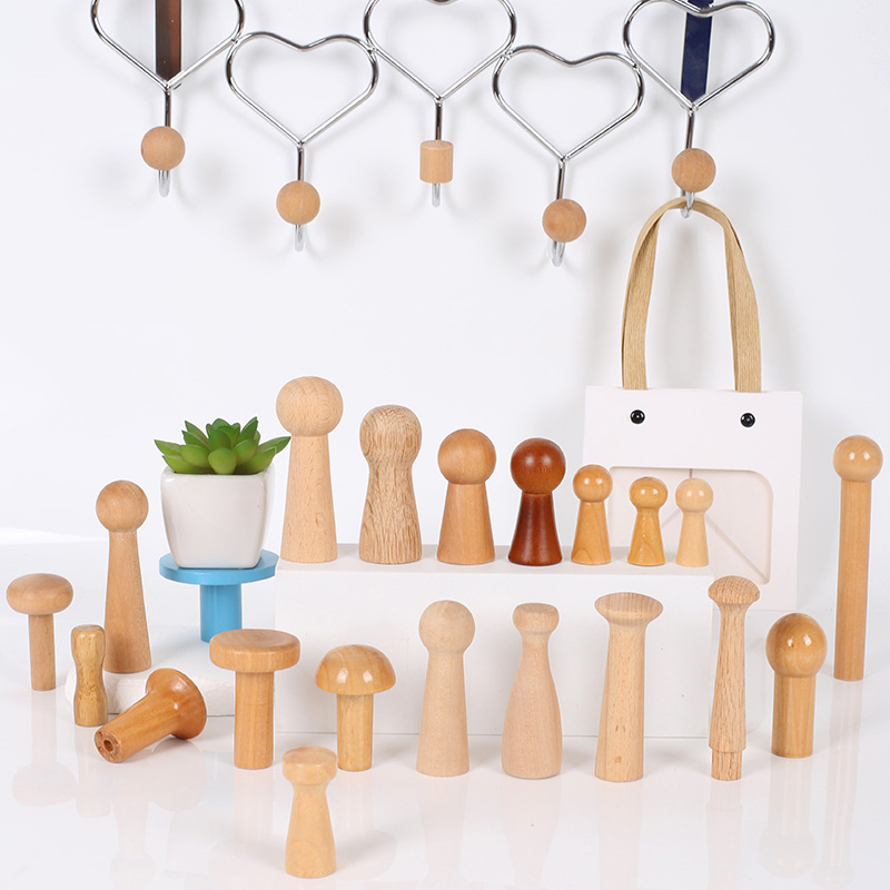 Solid Wood Coat Hook