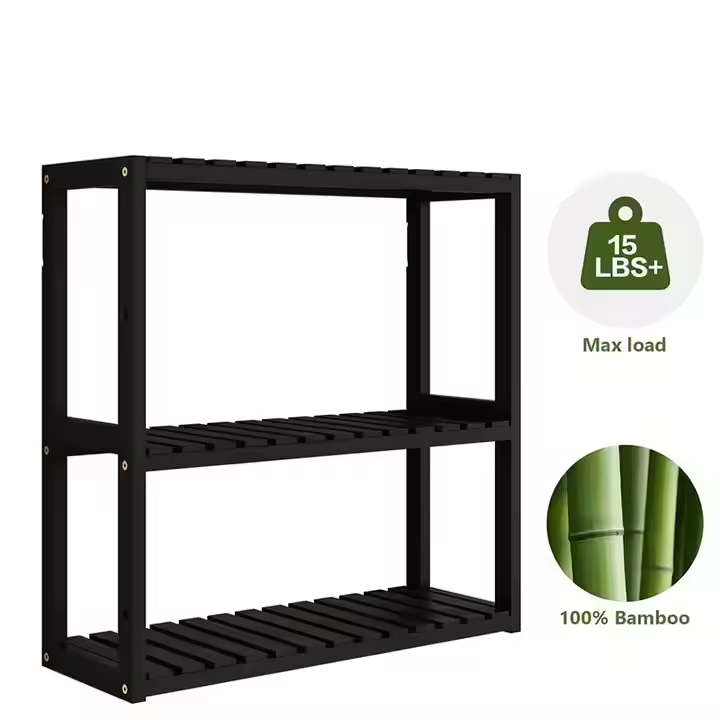 Metal and Wood Shoe Rack