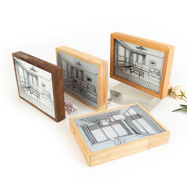 Picture frame lamp