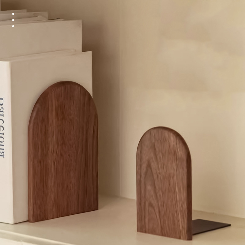 Solid Wood Bookend