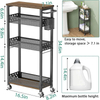 4-Level Slim Storage Cart